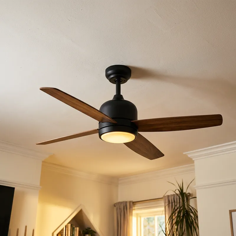 Ventilador de teto e luminária, Volt Casa